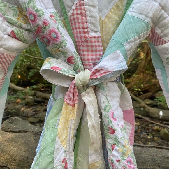 Handmade Vintage Quilt Coat - Picture 3 of 5